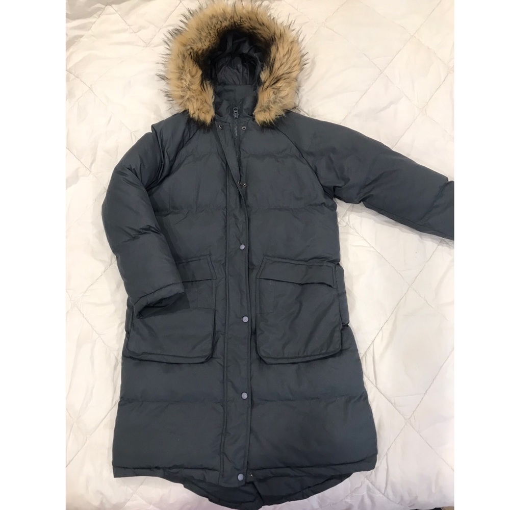 Missguided winter longline puffer jacket